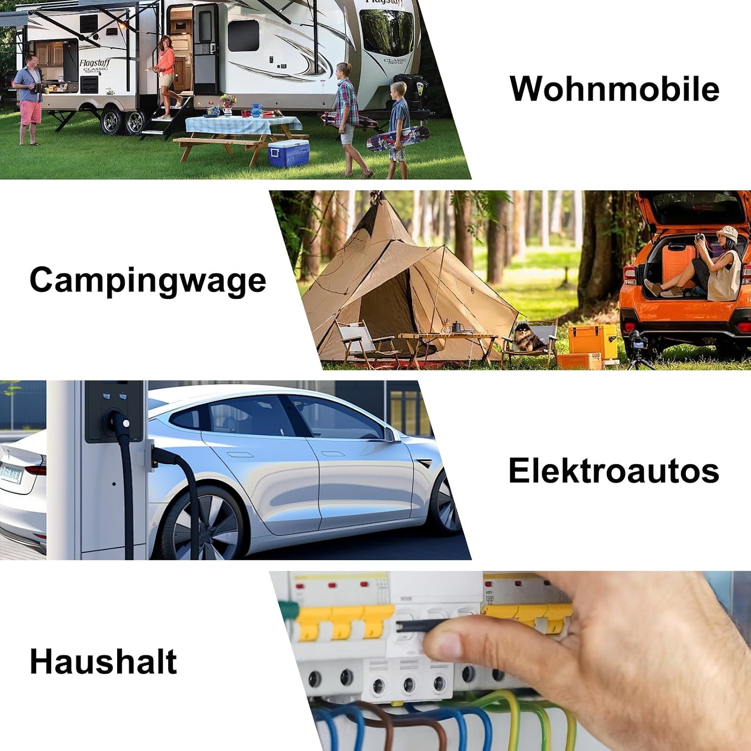 mobiele stroommeter voor stopcontact buiten