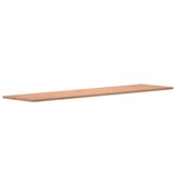 vidaXL Bureaublad 220x55x2,5 cm massief beukenhout