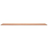 vidaXL Bureaublad 220x55x2,5 cm massief beukenhout