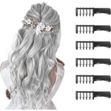 Haarkrijt voor kinderen, meisjesgeschenken, MSDADA tijdelijke felle haarkleurverf voor kinderen, cadeaus voor meisjes, leeftijd 6, 7, 8, 9, 10-12+, kleur haarspray voor kerstcadeaus, kousvullers voor kinderen, nieuwjaar (wit)