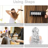 Haarkrijt voor kinderen, meisjesgeschenken, MSDADA tijdelijke felle haarkleurverf voor kinderen, cadeaus voor meisjes, leeftijd 6, 7, 8, 9, 10-12+, kleur haarspray voor kerstcadeaus, kousvullers voor kinderen, nieuwjaar (wit)