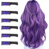 Haarkrijt voor kinderen, meisjesgeschenken, MSDADA tijdelijke felle haarkleurverf voor kinderen, cadeaus voor meisjes, leeftijd 6, 7, 8, 9, 10-12+, kleur haarspray voor kerstcadeaus, kousvullers voor kinderen, nieuwjaar (wit)