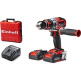 Einhell Professional Accu-Klopboormachine TP-CD 18 Li-i BL - Zwart/Rood - Inclusief 2 Accu's en Koffer
