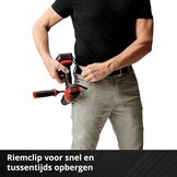Einhell Professional Accu-Klopboormachine TP-CD 18 Li-i BL - Zwart/Rood - Inclusief 2 Accu's en Koffer