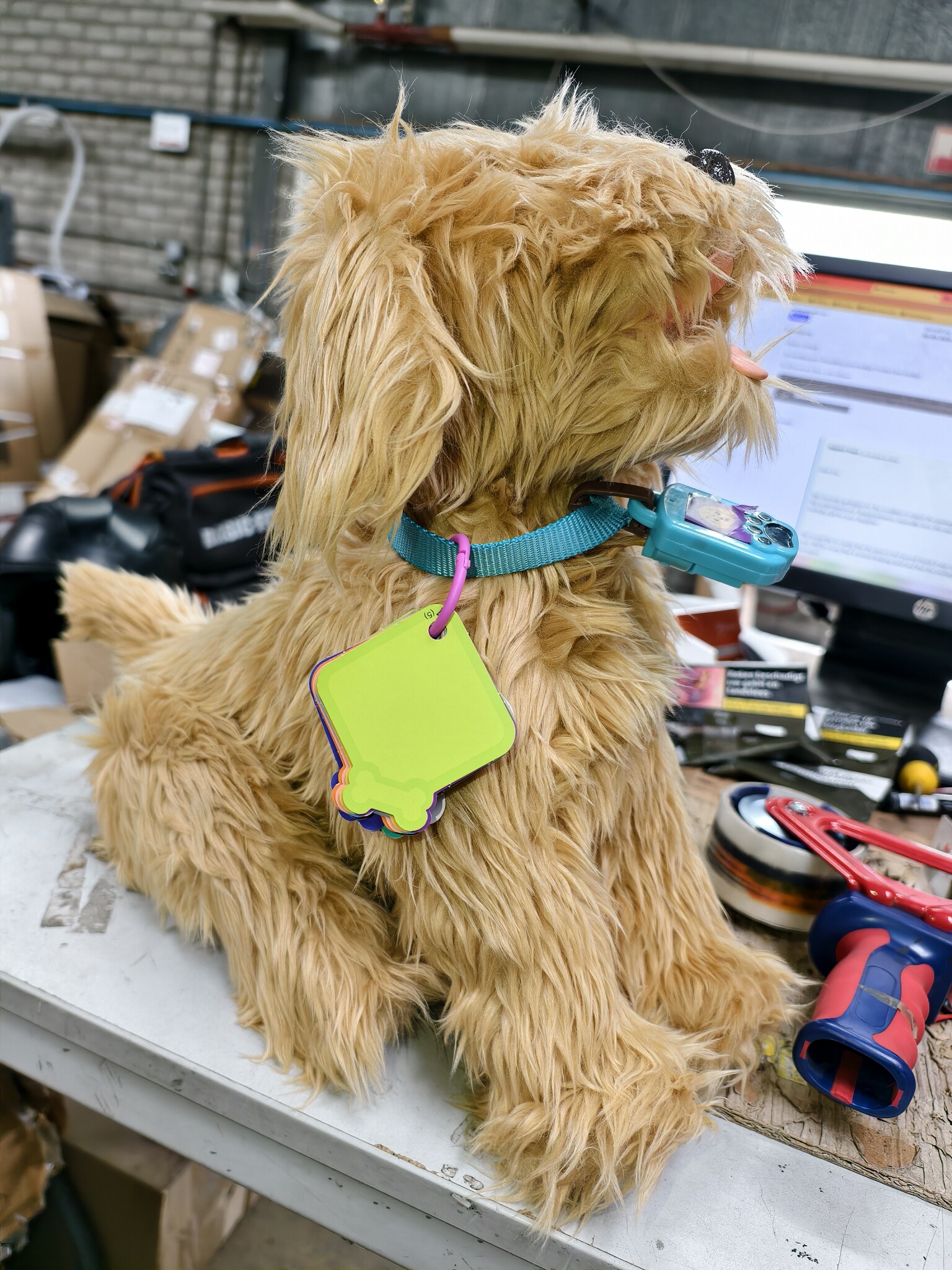 Joy Toy Moji Interactieve Labradoodle Puppy 35 cm
