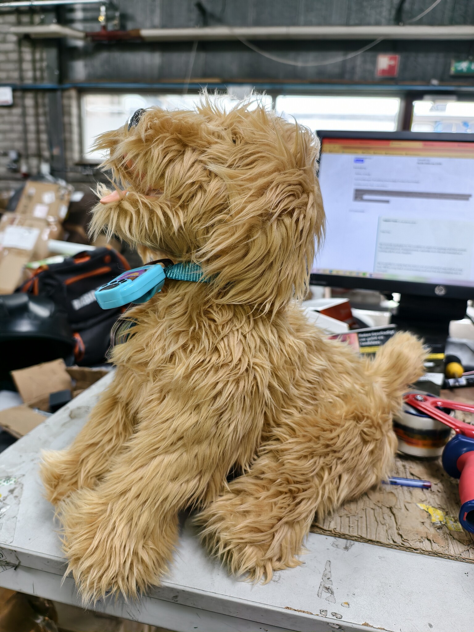 Joy Toy Moji Interactieve Labradoodle Puppy 35 cm
