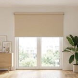 vidaXL Buitenrolgordijn UV-bescherming Beige 100 x 230 cm (B x H)
