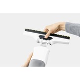 Kärcher Window Vac WV 6 Plus, extra lange accuduur van 100 min, LED-indicatie laadstatus, verwisselbare zuigmond: 280 mm, spuitfles met microvezeldoek, 20 ml ruitenreinigerconcentraat