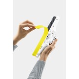 Kärcher Window Vac WV 6 Plus, extra lange accuduur van 100 min, LED-indicatie laadstatus, verwisselbare zuigmond: 280 mm, spuitfles met microvezeldoek, 20 ml ruitenreinigerconcentraat