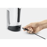 Kärcher Window Vac WV 6 Plus, extra lange accuduur van 100 min, LED-indicatie laadstatus, verwisselbare zuigmond: 280 mm, spuitfles met microvezeldoek, 20 ml ruitenreinigerconcentraat