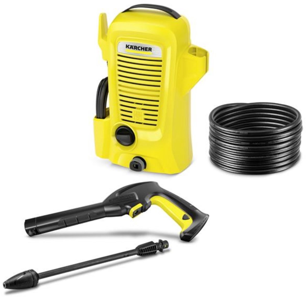 Kärcher K 2 Universal edition Hogedrukreiniger - 110 bar - 360 l/u - 20 m²/u - Geschikt voor oa. fietsen - tuingereedschap - tuinset - kleine terrassen - en balkon