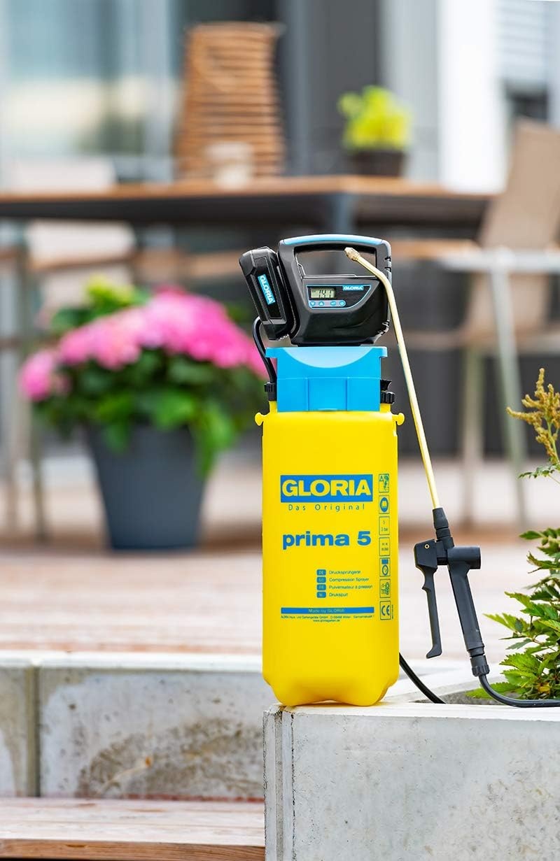 GLORIA Accucompressor voor Drukspuit | Automatische Accupomp 1,5 - 2,5 bar