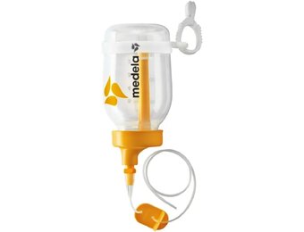 Borstvoedingshulpset Lactatiehulp 150ml TwistLok Slang Transparant/Geel - 40% Korting