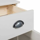 vidaXL Badkamerkast met plank VIGO Wit en Antiek Wit 68 x 34 x 80 cm