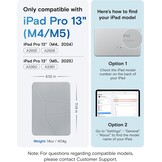 MOFT Dynamic Folio Case voor iPad Pro 13-inch (M4/M5) - Cement x Sapphire