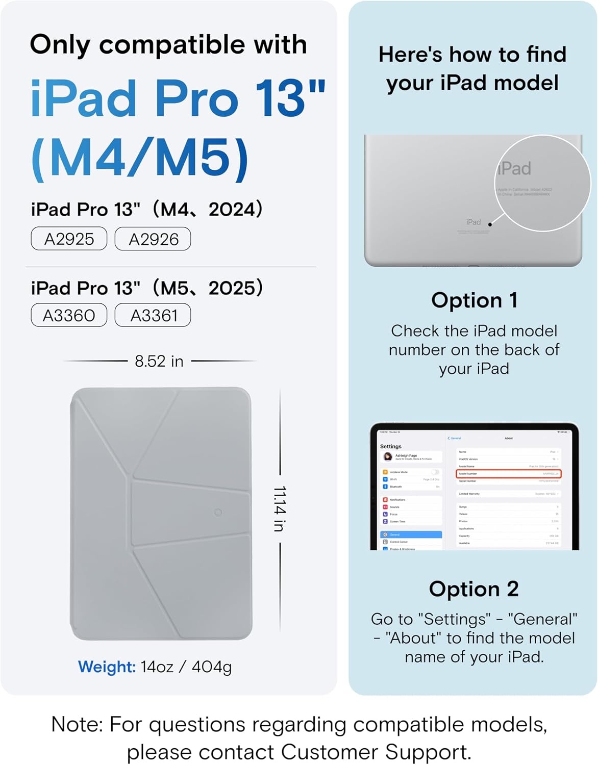 MOFT Dynamic Folio Case voor iPad Pro 13-inch (M4/M5) - Cement x Sapphire