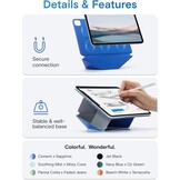 MOFT Dynamic Folio Case voor iPad Pro 13-inch (M4/M5) - Cement x Sapphire