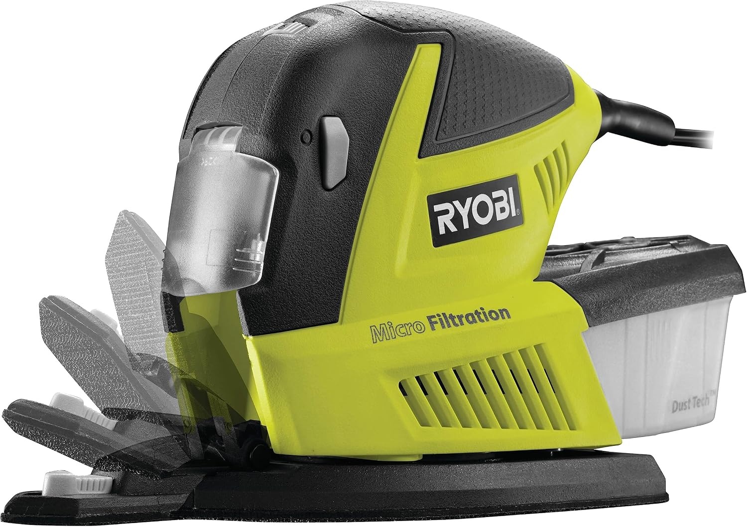 RYOBI multifunctionele schuurmachine 180 W, 30 accessoires RMS180-SA30