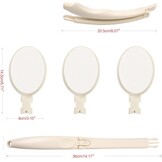 LFJ Lotion Applicator voor Rug, Back Cream Applicator Opvouwbare Lange Steel Spons Hulpje voor Zonnebrandcrème Mannen Vrouwen