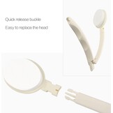 LFJ Lotion Applicator voor Rug, Back Cream Applicator Opvouwbare Lange Steel Spons Hulpje voor Zonnebrandcrème Mannen Vrouwen