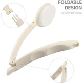 LFJ Lotion Applicator voor Rug, Back Cream Applicator Opvouwbare Lange Steel Spons Hulpje voor Zonnebrandcrème Mannen Vrouwen
