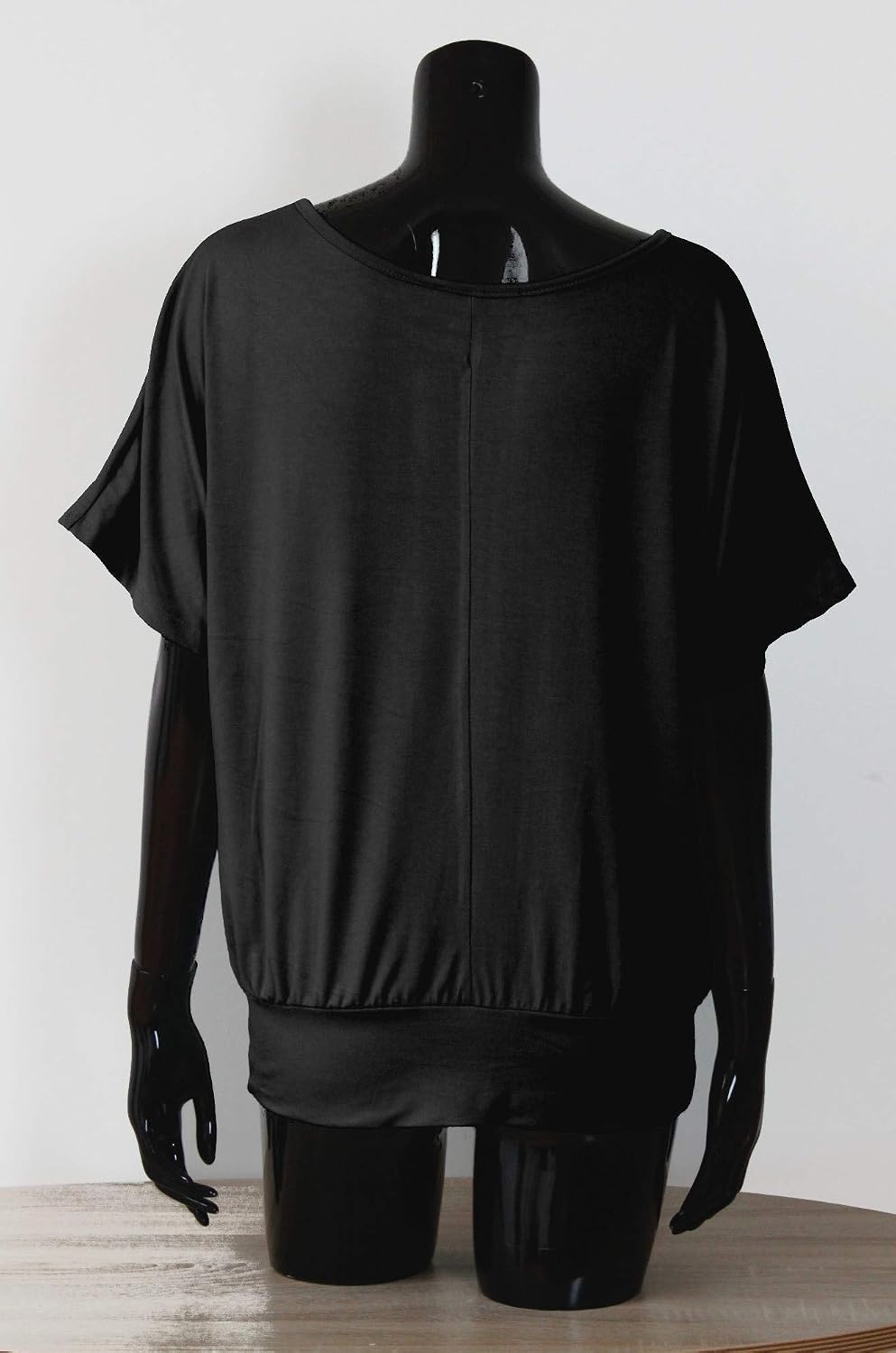 Van Der Rich Oversized Dames T-shirt met Vleermuismouwen