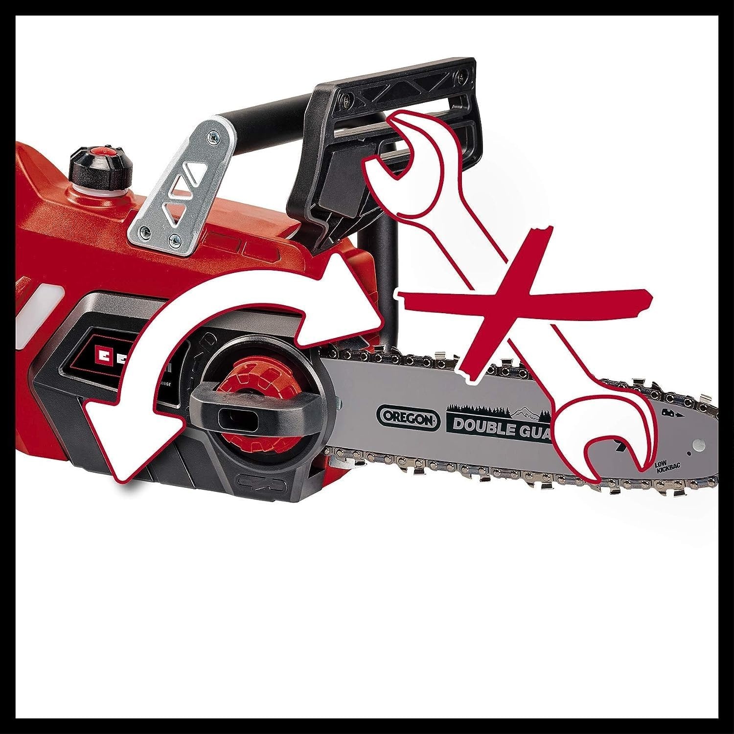 Einhell Accu-kettingzaag GE-LC 18/25 Li-Solo - 23 cm zaaglengte