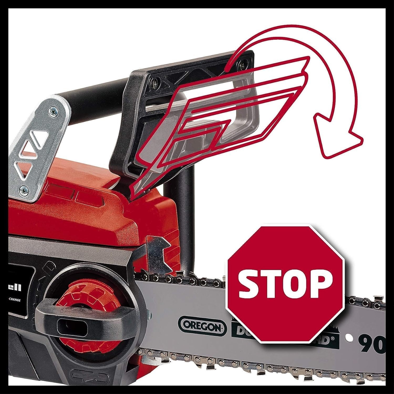 Einhell Accu-kettingzaag GE-LC 18/25 Li-Solo - 23 cm zaaglengte