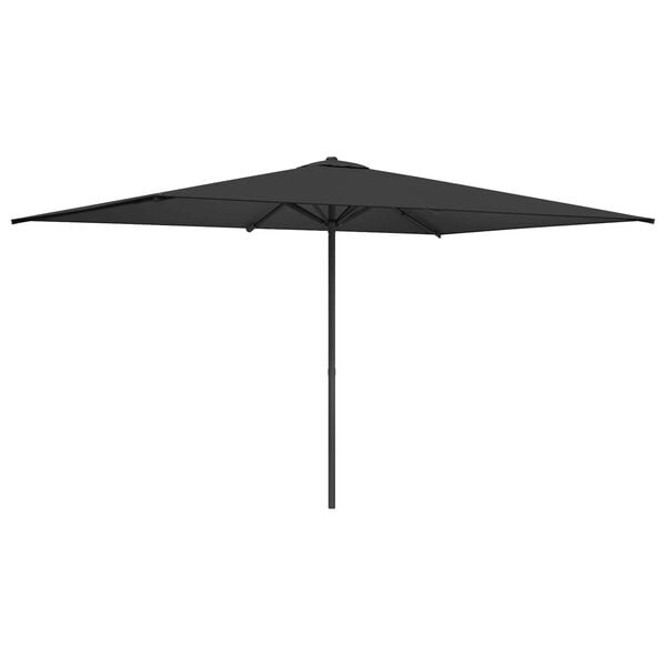 vidaXL Tuinparasol 200 x 300 cm Polyester Rechthoekig Antracietkleurig