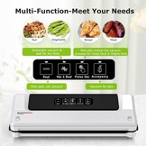 Bonsenkitchen Vacuümmachine, 4 bedrijfsmodi, VS2000