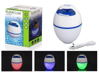 Drijvende Bluetooth Speaker met LED Verlichting - 80% Korting