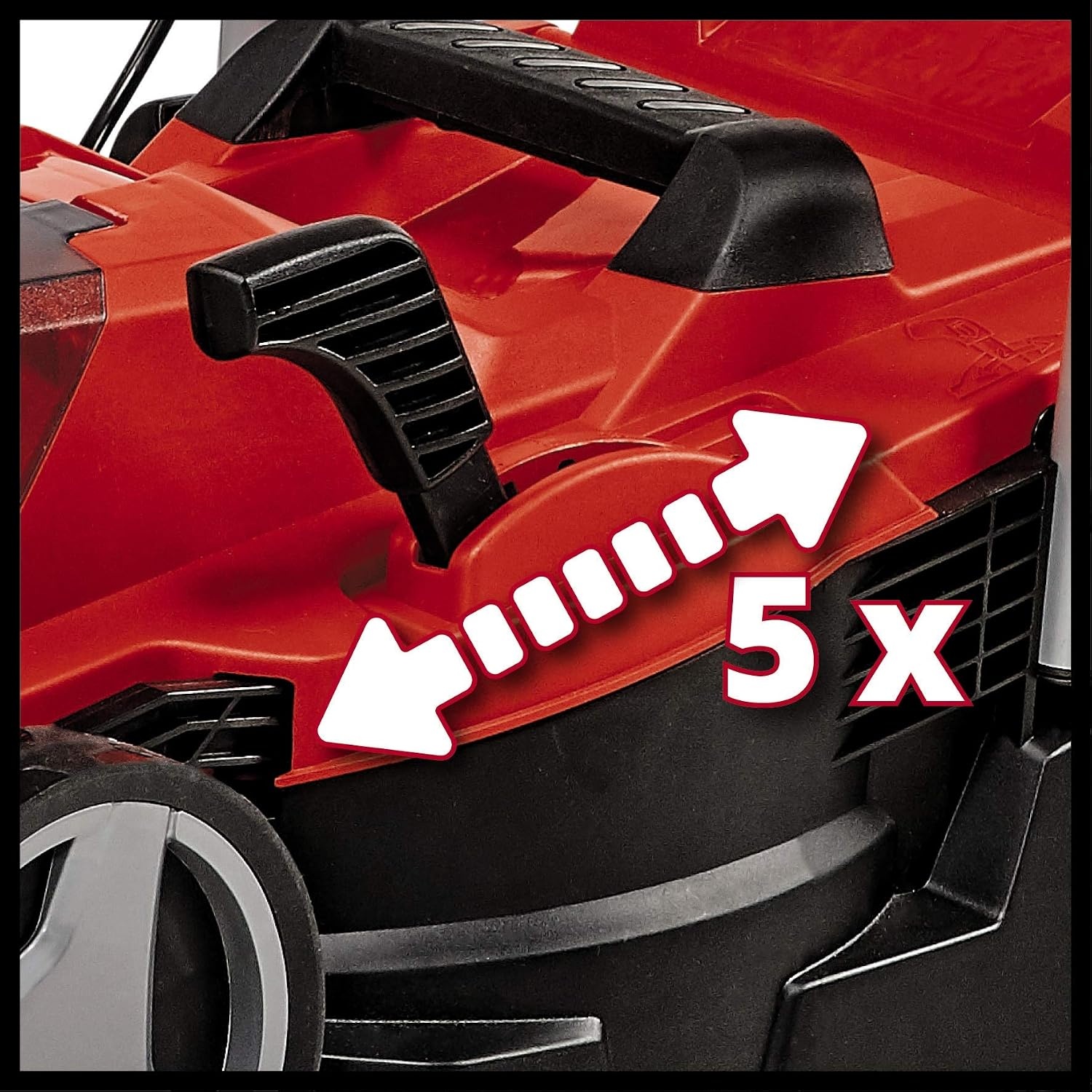 Einhell snoerloze grasmaaier GE-CM 18/33 Li-Solo Power X-Change (lithium-ion, tot 200 m², borstelloze motor, 5-staps centrale maaihoogteverstelling, zonder accu en lader)