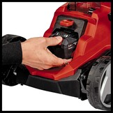 Einhell snoerloze grasmaaier GE-CM 18/33 Li-Solo Power X-Change (lithium-ion, tot 200 m², borstelloze motor, 5-staps centrale maaihoogteverstelling, zonder accu en lader)