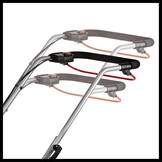 Einhell snoerloze grasmaaier GE-CM 18/33 Li-Solo Power X-Change (lithium-ion, tot 200 m², borstelloze motor, 5-staps centrale maaihoogteverstelling, zonder accu en lader)
