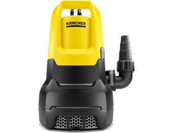 Kärcher SP 22.000 Dirt Dompelpomp voor vuilwater, wateropbrengst: 22.000 l/u, dompeldiepte: max. 7 m, voor vuilwater met deeltjes tot 30 mm, restwaterhoogte: 35 mm, druk: 0,8 bar - Maat 22.000 l/h