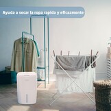 Amig - MIST luchtontvochtiger - Capaciteit 20 liter per dag - Verwijderbaar reservoir van 6,5 liter - Vochtigheidsregeling en timer - 36 x 28 x 56 cm - 260 W - Dekking 165 m³/u - Stil 45 dB - Maat 20 L