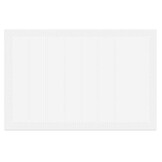 VidaXL Tuinstafel Wit Poly Rattan 150x100cm - 35% Korting