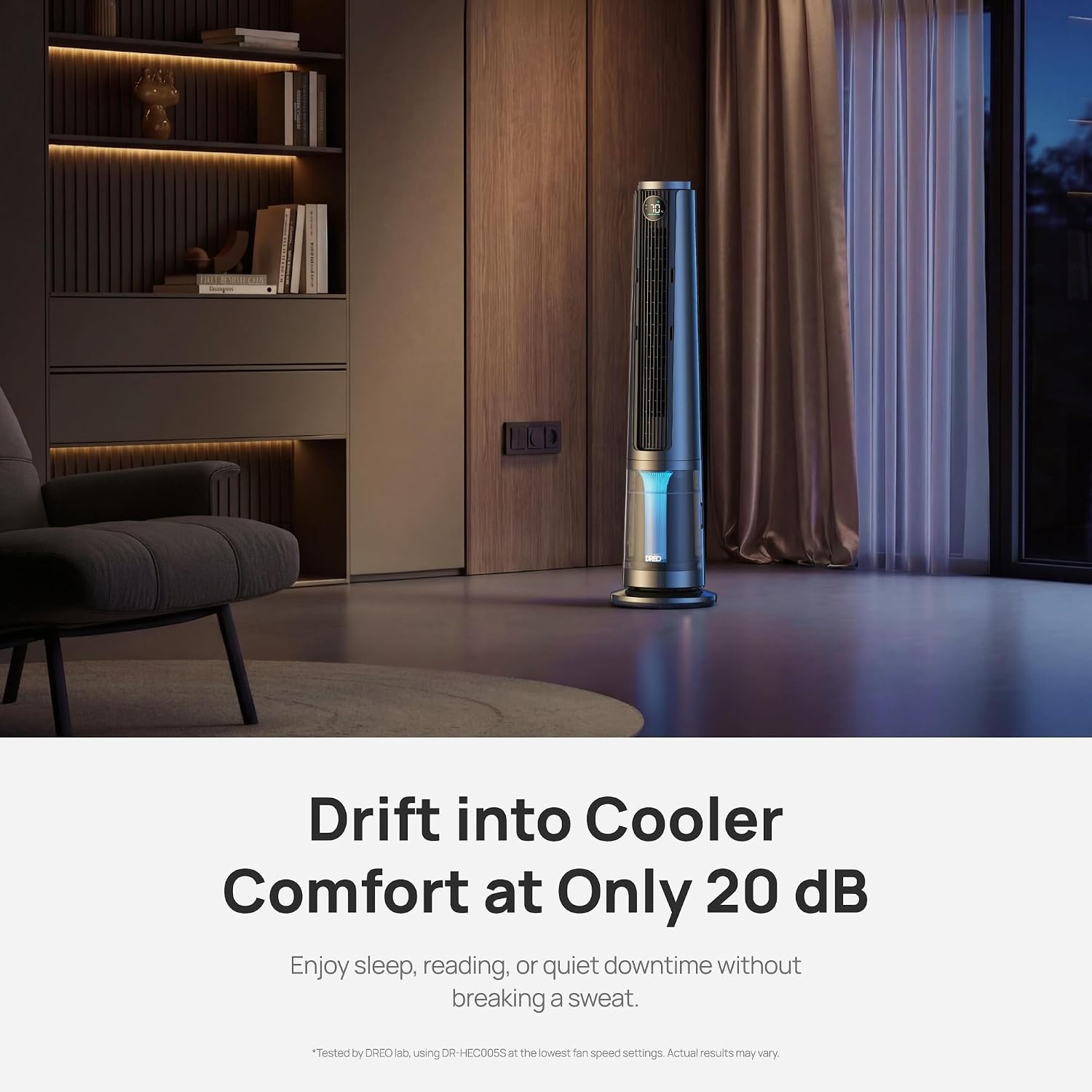 Aircooler Ventilator Luchtbevochtiger 3-in-1 Grijs - 60% Korting