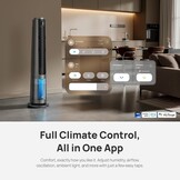 Aircooler Ventilator Luchtbevochtiger 3-in-1 Grijs - 60% Korting