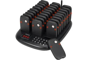 Pager Systeem Horeca met 30 Pagers - 800m Bereik - 35% Korting