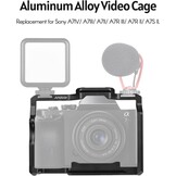Camerakooi met Handgrepen - Sony A7 Serie - Zwart (34% Korting)