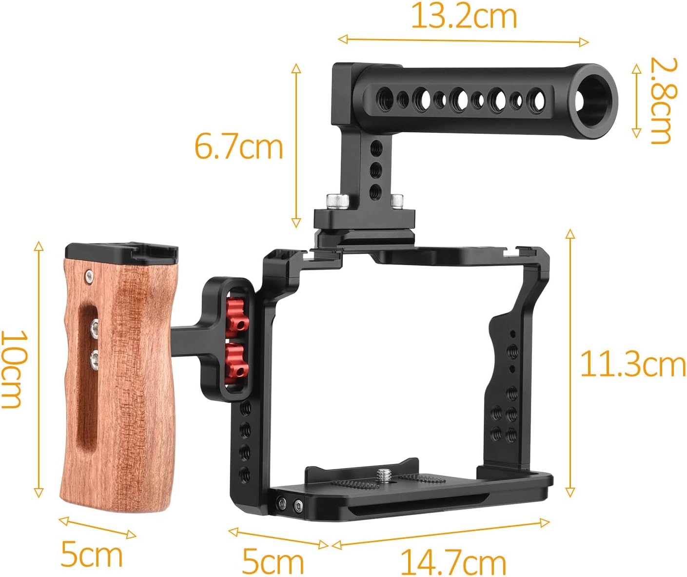 Camerakooi met Handgrepen - Sony A7 Serie - Zwart (34% Korting)