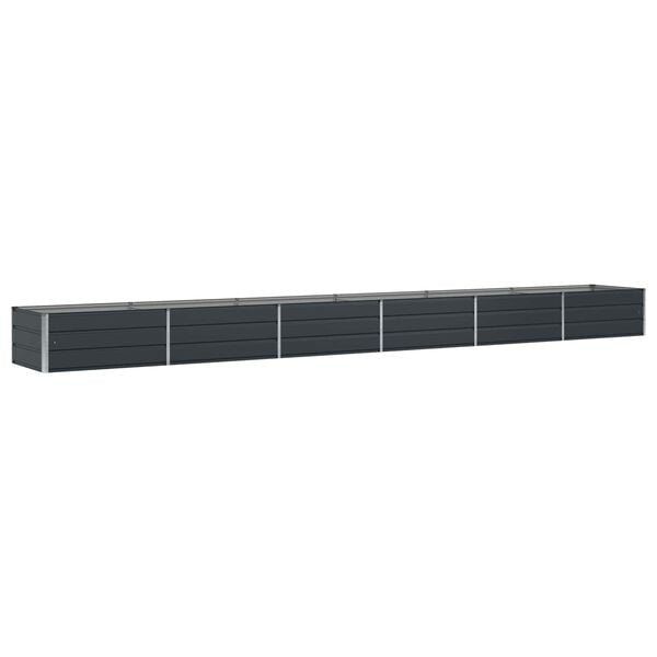 Plantenbak Staal Antraciet 600x80x45cm - 35% Korting