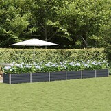 Plantenbak Staal Antraciet 600x80x45cm - 35% Korting