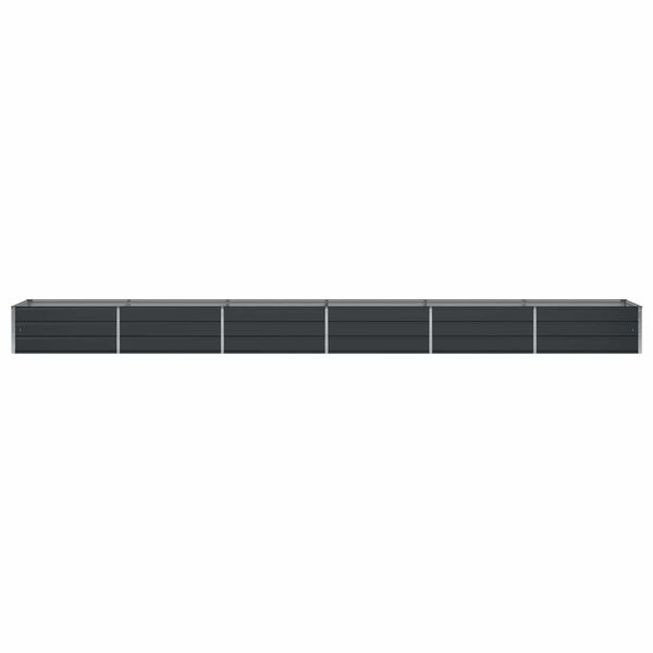 Plantenbak Staal Antraciet 600x80x45cm - 35% Korting