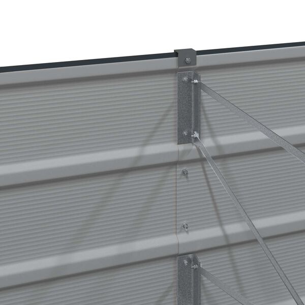 Plantenbak Staal Antraciet 600x80x45cm - 35% Korting