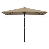 VidaXL Parasol Taupe 300x200 cm - 54% Korting