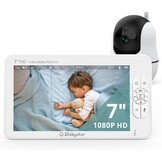 Video Babyfoon 7" 1080p HD | Nachtzicht | Twee-weg audio | 22u Batterij | 54% Korting