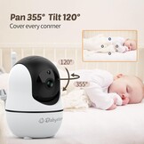 Video Babyfoon 7" 1080p HD | Nachtzicht | Twee-weg audio | 22u Batterij | 54% Korting