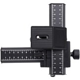 4-Weg Macro Rail Slider - 2 Assig Aluminium - 1/4" Schroef - 33% Korting